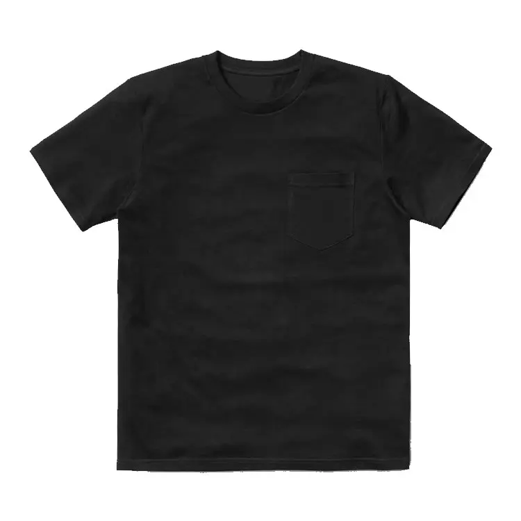 Hot Sale Chest Pocket Men Work T Shirt