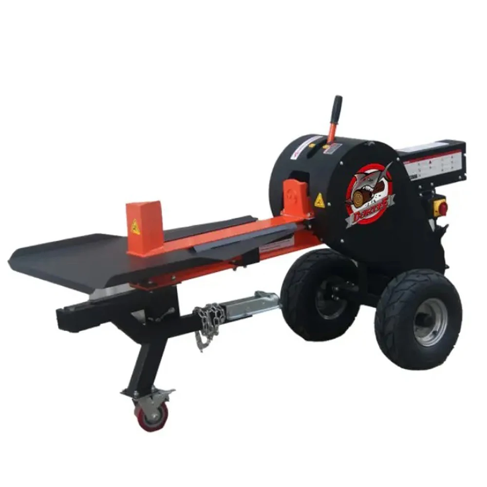 Huike new 34 ton gasoline kinetic fast wood / log splitter