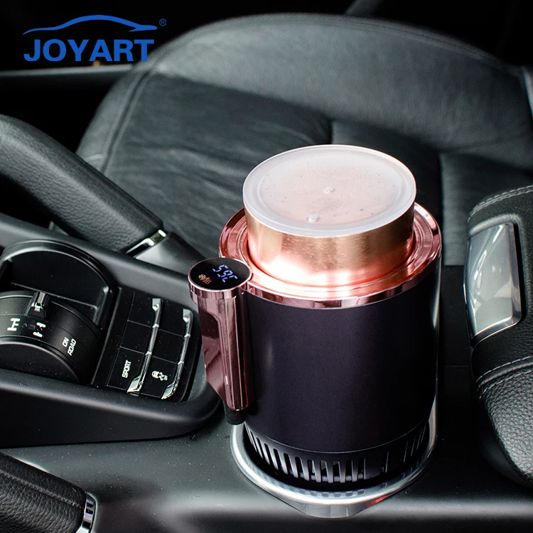 2 in 1 Multifunction Car Cup Cooler and Warmer Accessory 12 v Electric Car AC Cooling And Heating Smart Cup Holder