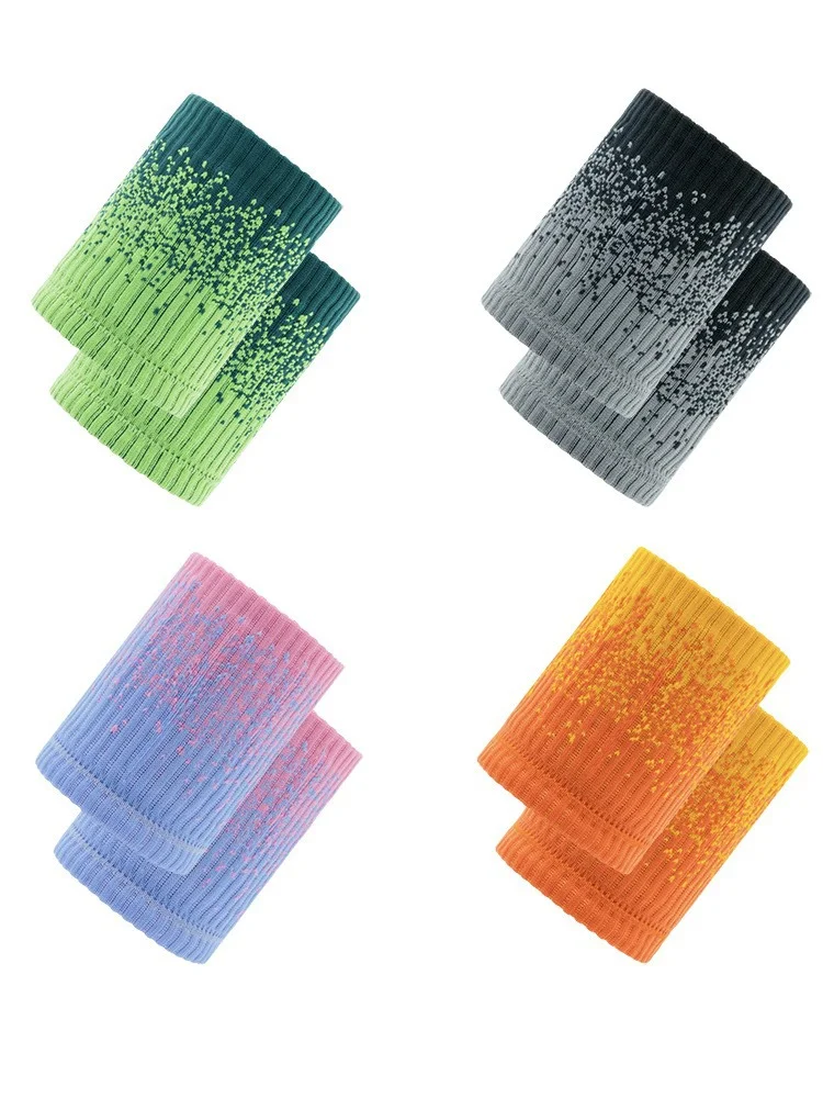 HWWR-0060# Thin Compression Sweatbands Custom pattern Elastic Sport Safety Wristbands