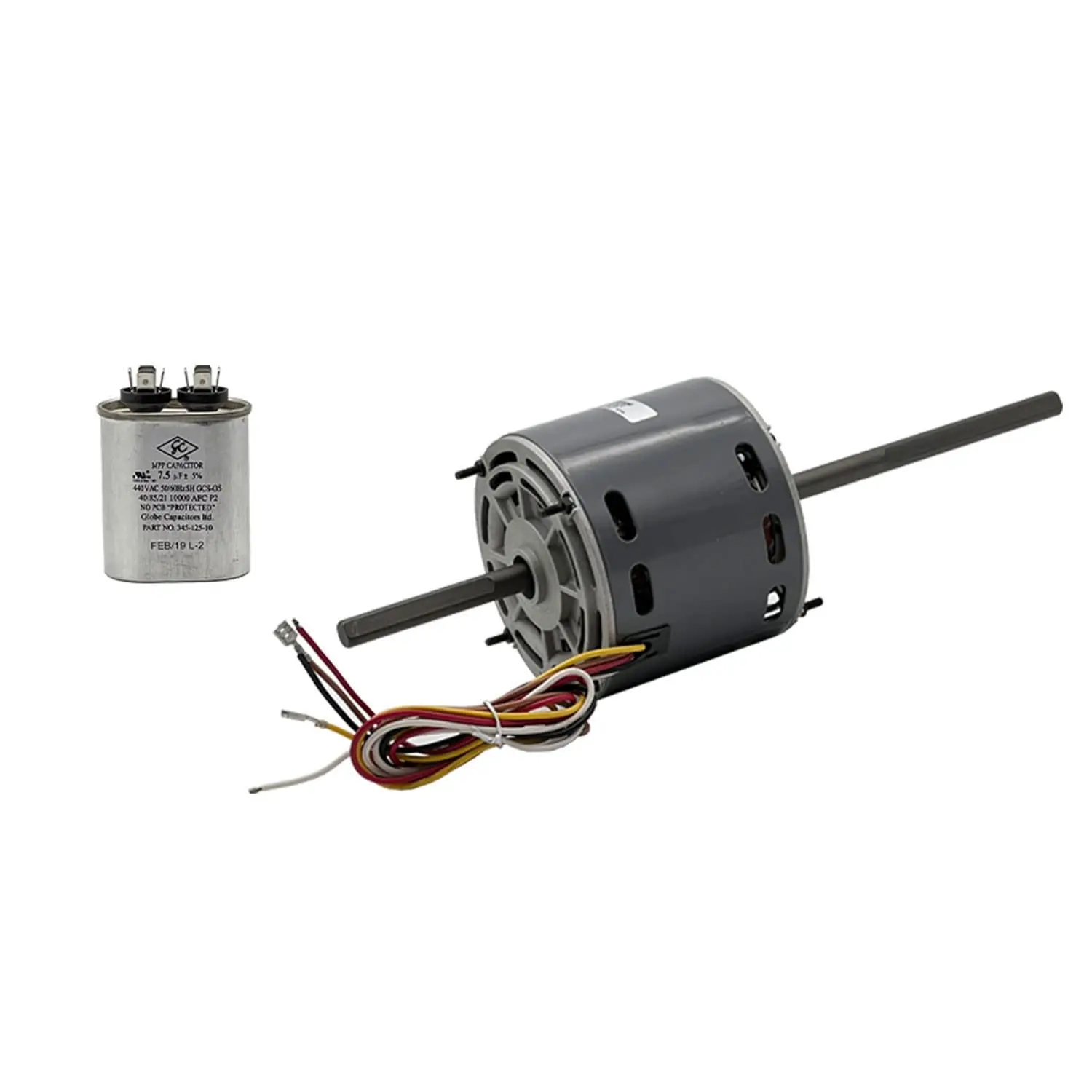 RV parts D1092 5.0-Inch  Direct Replacement Motor, 1/3 HP, 115 Volts, 1675 RPM, 2 Speed, 3.4 Amps Rv Ac Fan Motor