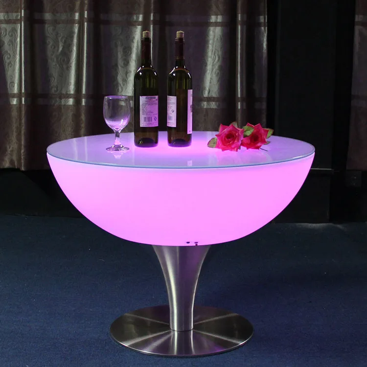 
Luminous Glow Mobile Counter Portable Cocktail Paleo Bars Led Table 