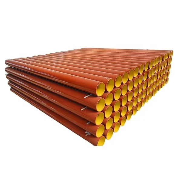En877 standard SML cast iron hubless epoxy pipe epoxy coated size from DN40 To DN300  factory price for sewer system