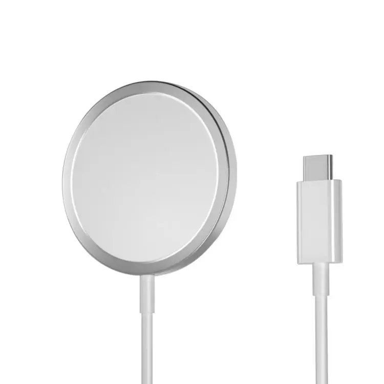 Portable portability type C port 15W Fast Safe qi Magnetic Wireless Charger