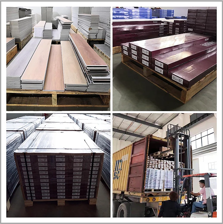 SPC Flooring Packing