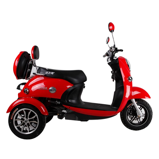 60V/500W  3 wheel City Electric Mobility Scooters motorcycle  for Handicapped