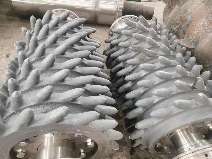 Soft and medium-hard coal limestone nickel ore coking coal clay double roller crusher