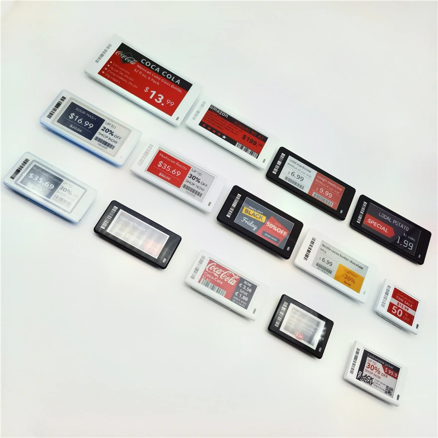 China Supplier Cheap Retail Store Bluetooth 2.4GHz NFC Smart Pricer Tags Digital Price Labeling E-ink ESL Electronic Price Label