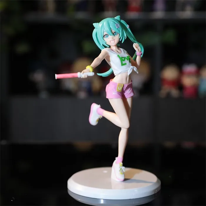 Custom Anime Figure  Anime Toy Figures Statues Manga Figurine Stage Performer Dress up Cute Girls Miku PVC Anime Figure