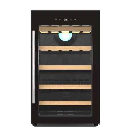 Холодильная установка для вина Total No frost, винный погреб с электронным управлением и встроенным светодиодным дисплеем