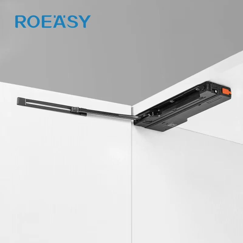 Roeasy One Touch to Open Door System Push to Automatic Opening 110 Degree Open Angle Cabinet Door Opener Cupboard Closer