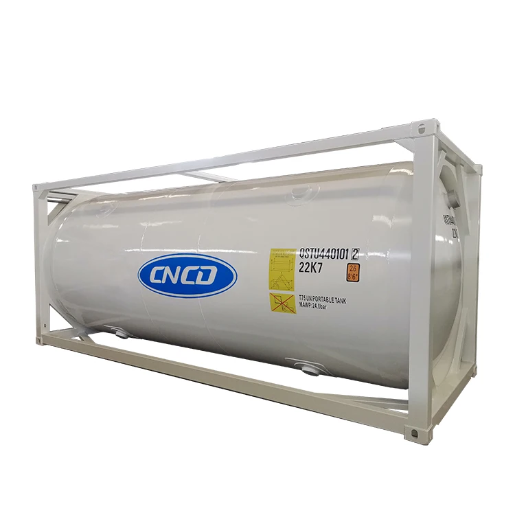 Energy Storage Container Iso Standard 20Ft Cryogenic Liquid Lox Lin Lar Iso Tank Container