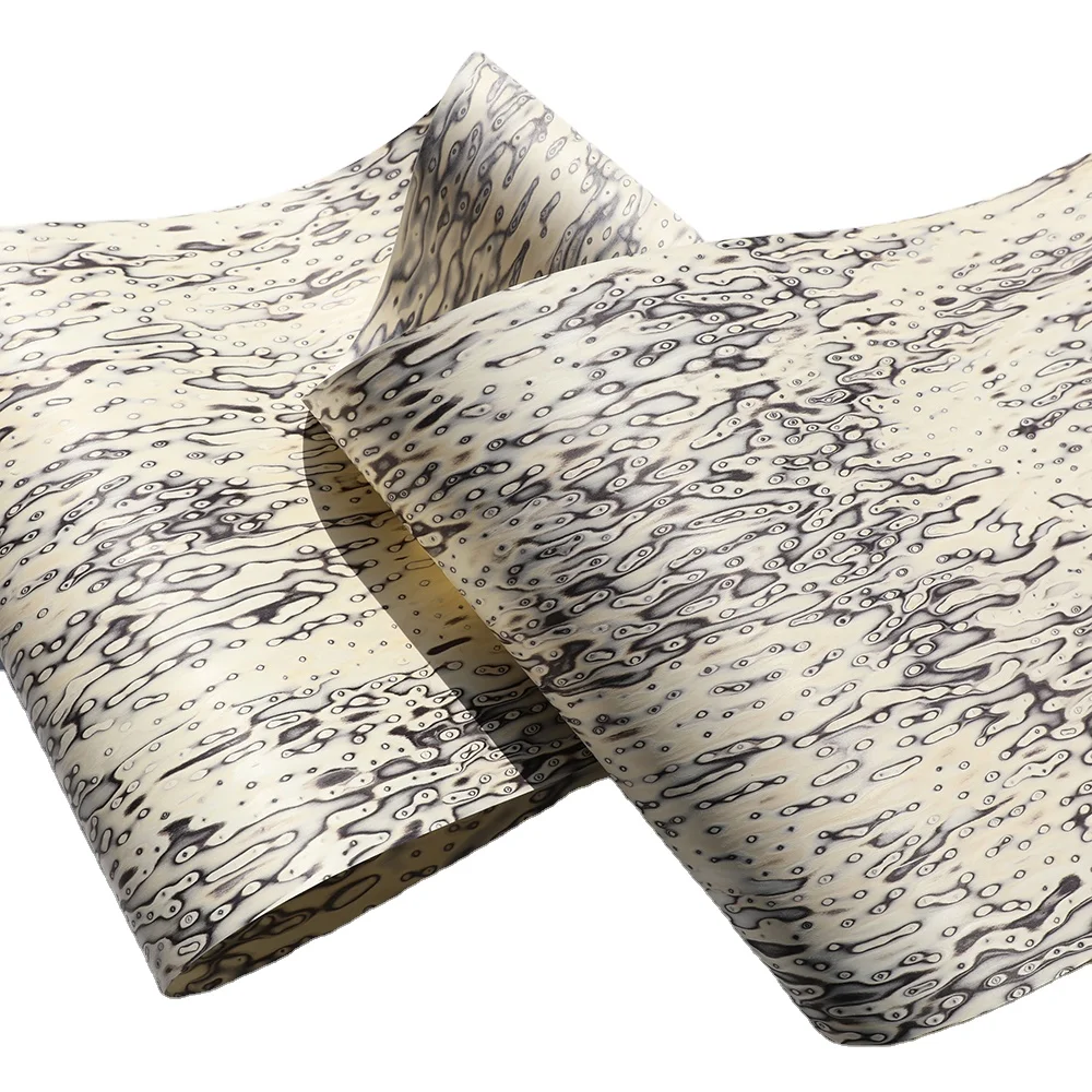 Engineered Wood Veneer White Color RTS Reconstituted Wood Veneer for MDF Plywood and Furniture