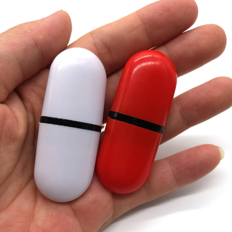 Pill Shape USB Flash Drive Colorful Logo Printing Logo 1Gb 2GB 4GB 8GB 16GB Medical Theme Pendrive Tablet USB