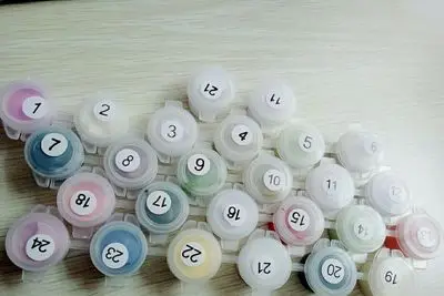 European Famous Cartoon Beauty and the Beast DIY Oil Painting By numbers Popular Wall Art Painting For Painting Lovers