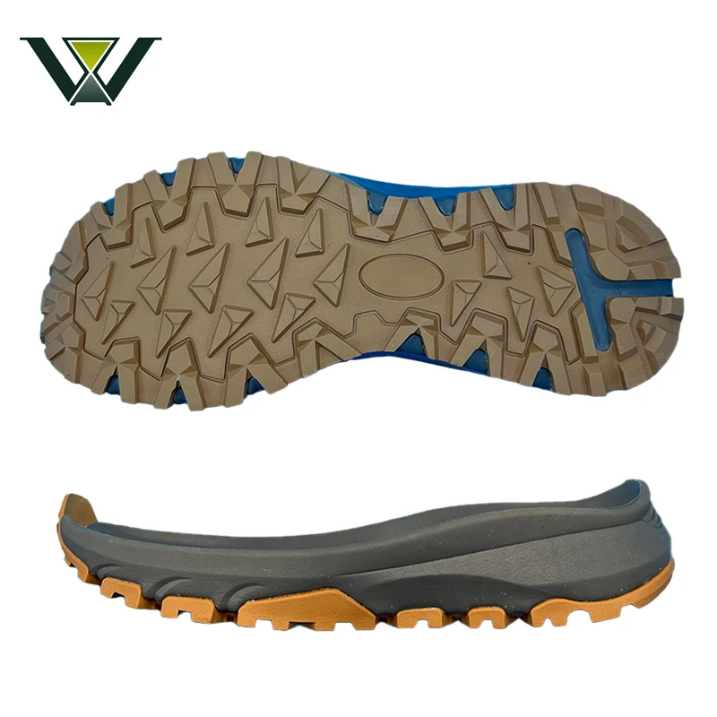 Jinjiang DK Manufacturer Wholesale Outdoor Hiking Shoes Sole Customized High Quality Rubber EVA Outsole