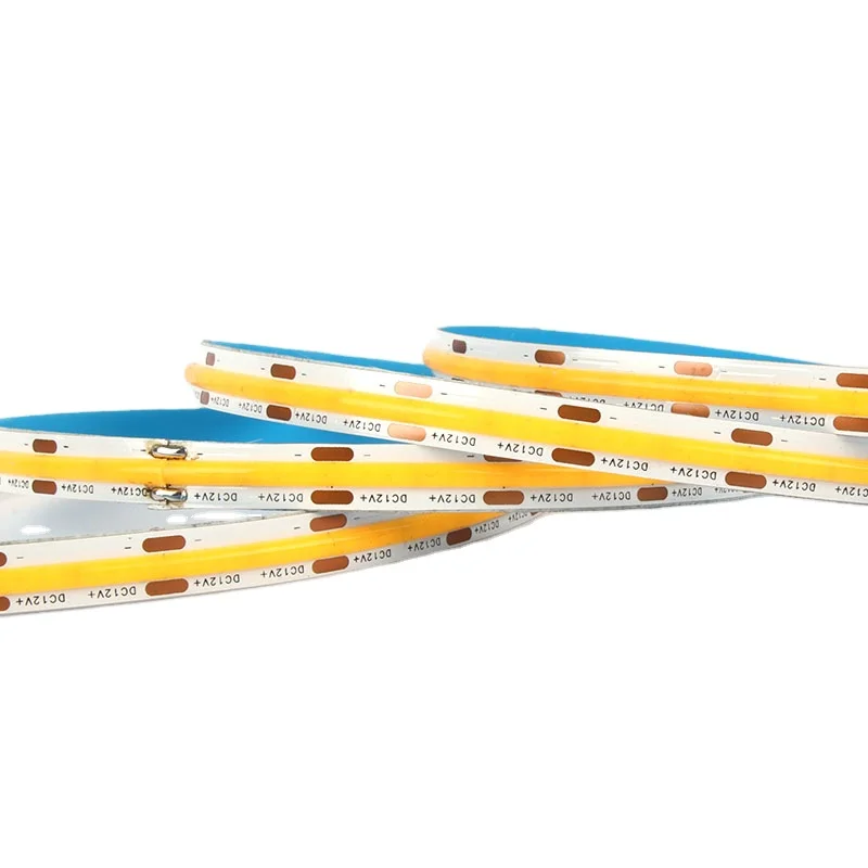 12V Free Cut Uniform Led COB Light tiras led 10m led strip back light led strip light waterproof