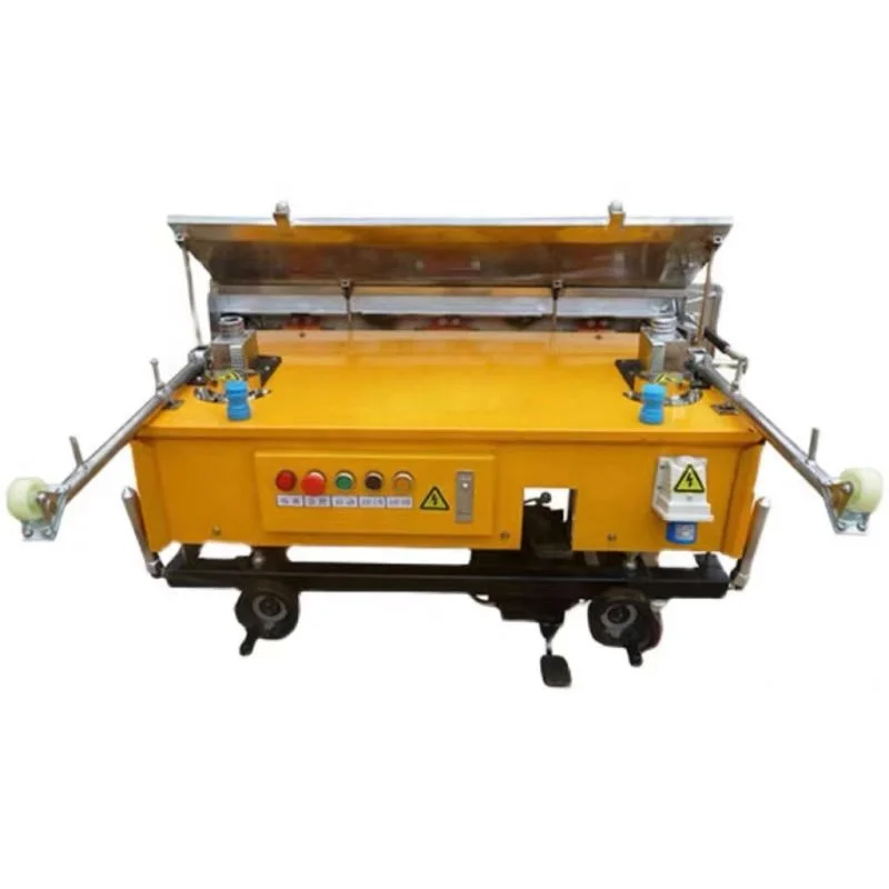 China Portable Automatic Lifting Wall Plastering Machine Concrete Sprayer Machine