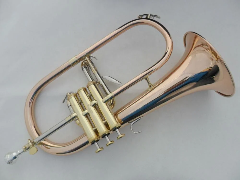 Weifang Rebon Bb key Phosphor copper Mini Trumpet