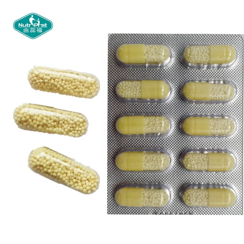 Customize Formula  Multi Vitamins Mineral Zinc Multivitamin Beadlet Timed Release Pellets Capsule Microcapsules