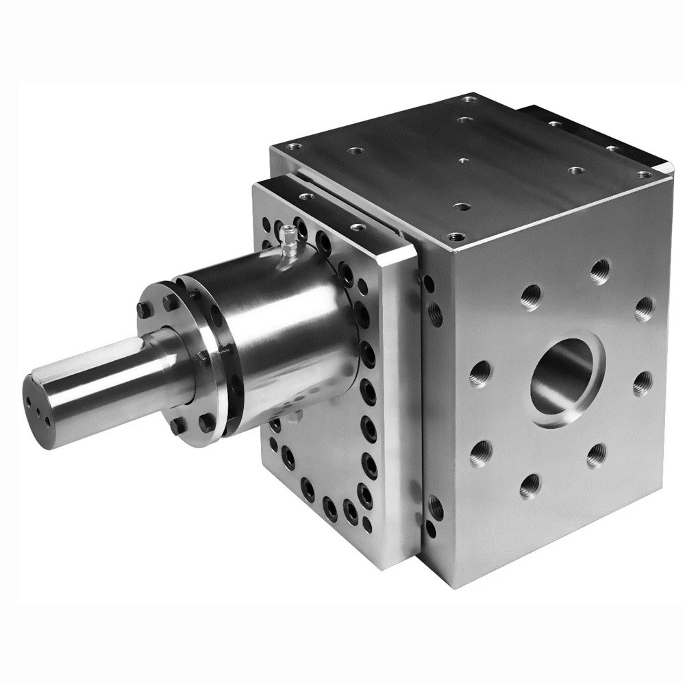 Shanghai Jishen extruder melt pump high temperature resistant hot melt adhesive gear pump spinning chemical fiber metering pump