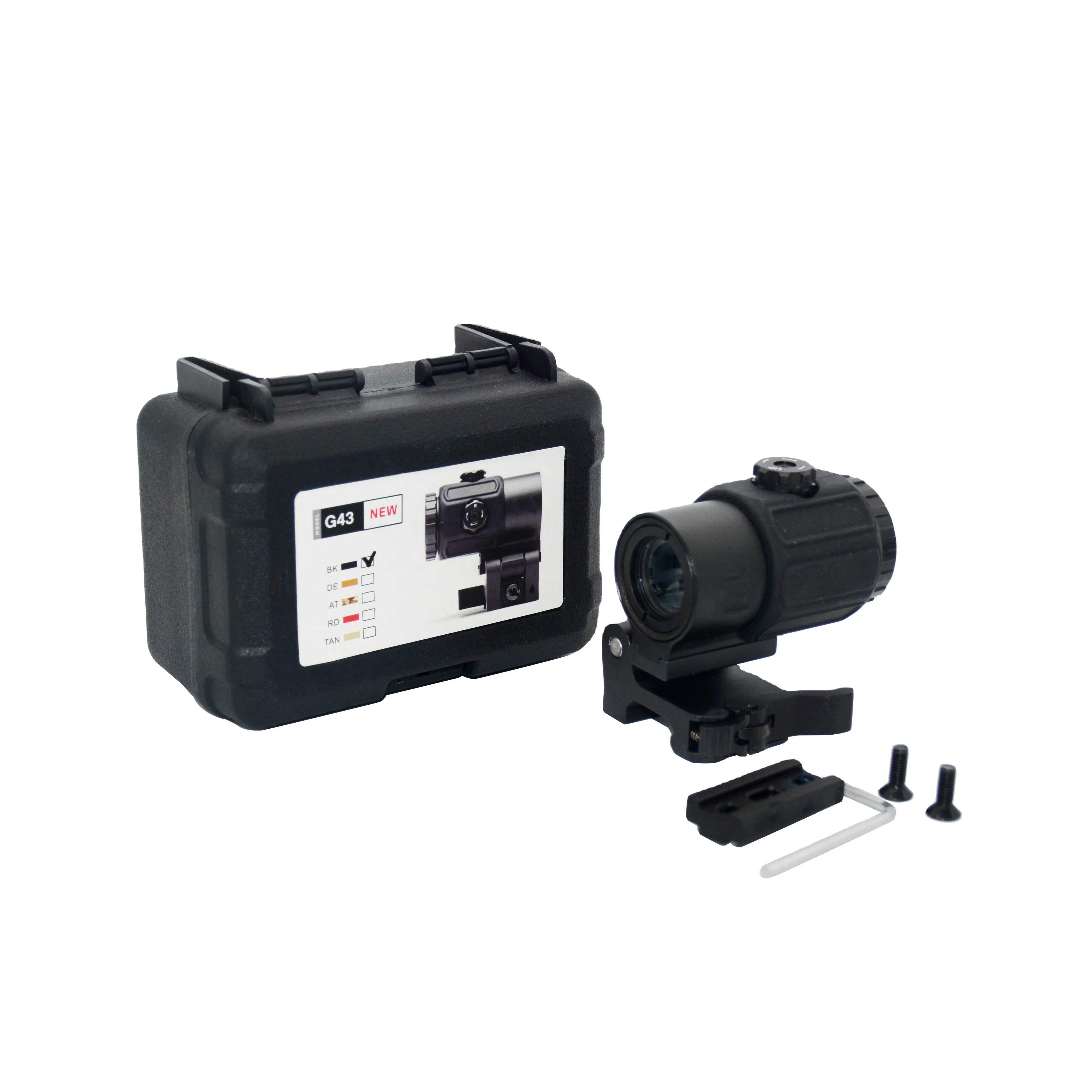 3X Magnifier Sight G43 Scope With Switch to Side Quick Detachable QD Mount Apply Red Dot Sight 558