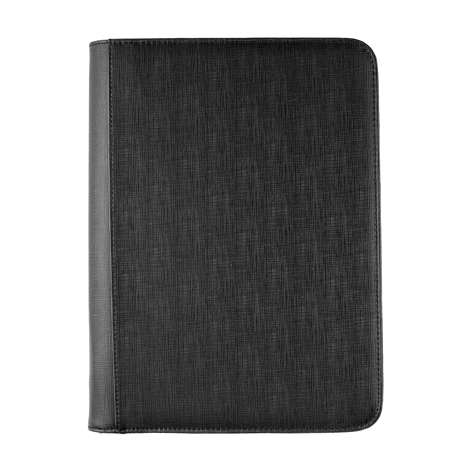 Premium 9 Pocket Waterproof Card Collector Folder Premium Black Zipper PU Leather Trading Card Album for 360 Cards