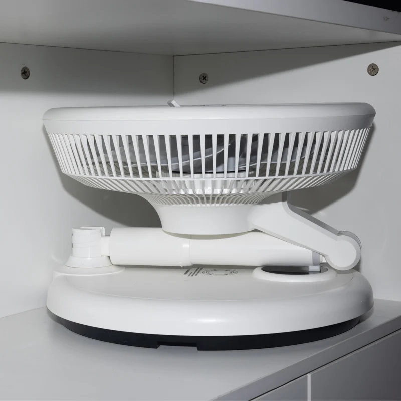 Voice Active Floor Standing Electric Foldaway Smart Fans Cooling Air Circulating