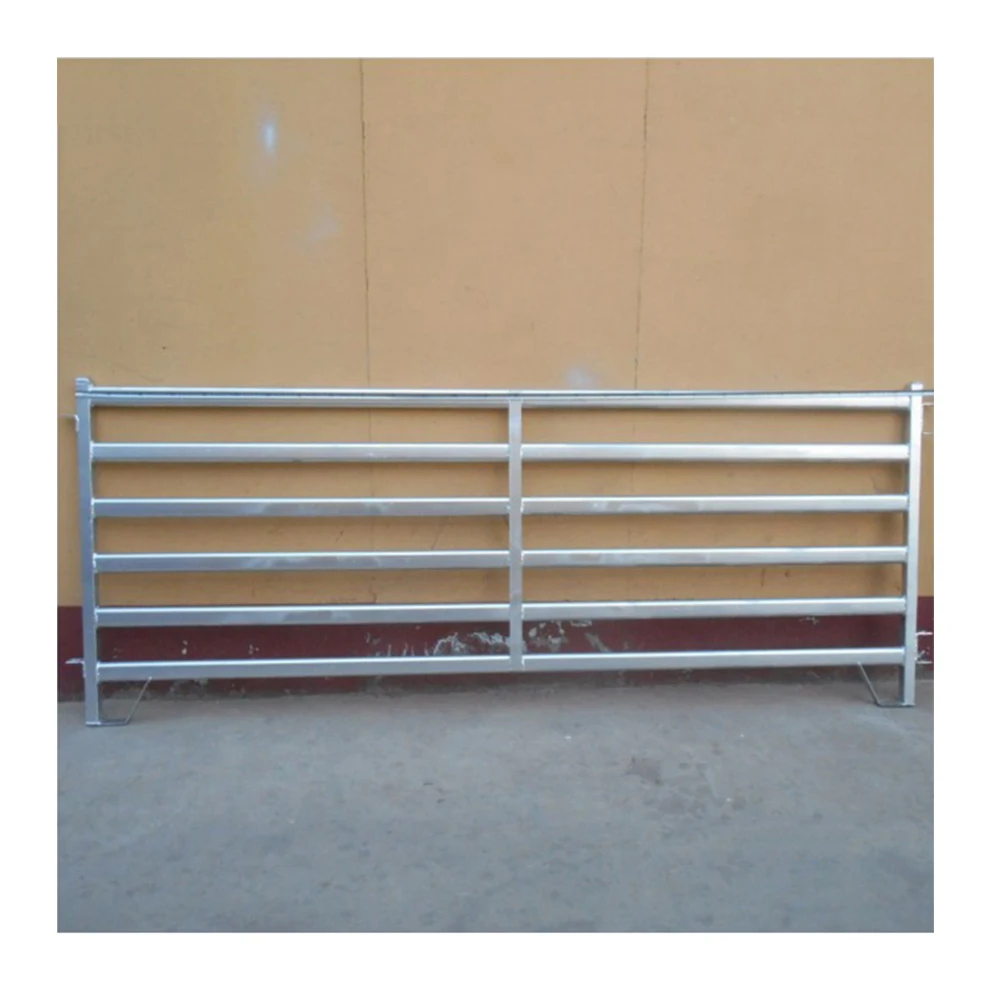 Portable Heavy Duty Galvanized Cattle Yard Horse Fence Panel livestock panels