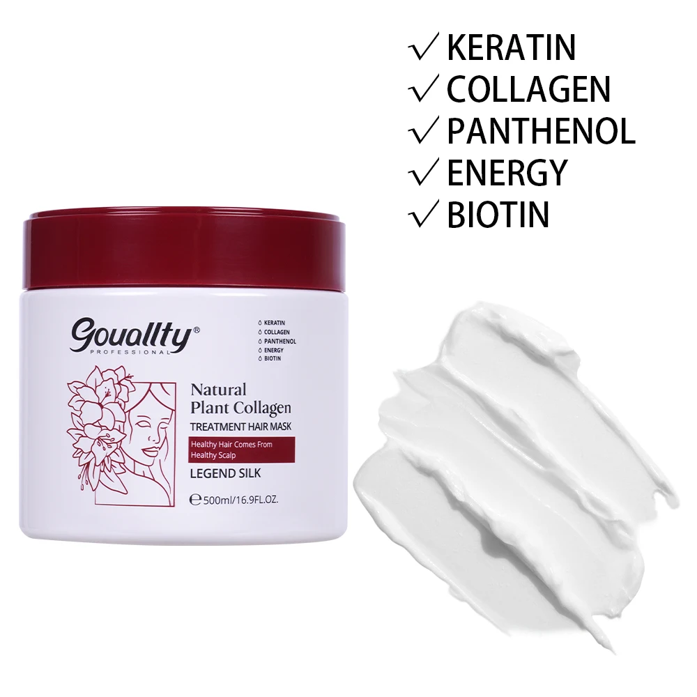 natural silk protein argan oil hair mask in hair treatment