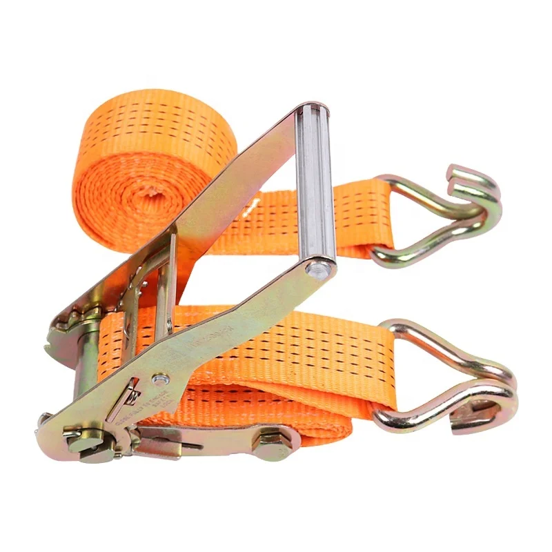 flat hook, double J hook  ratchet strap , ratchet strap ,polyester ratchet straps