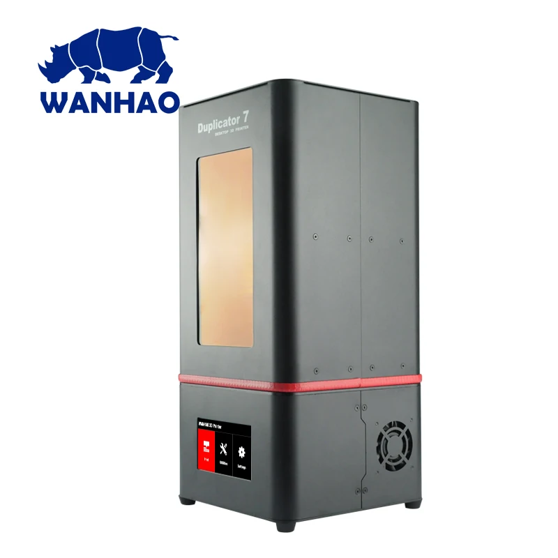 2019 Newest Wanhao Duplicator 7 PLUS 3D Printer Machine DLP SLA Resin Jewelry Dental Touch Screen Wanhao 3D Printer D7 PLUS