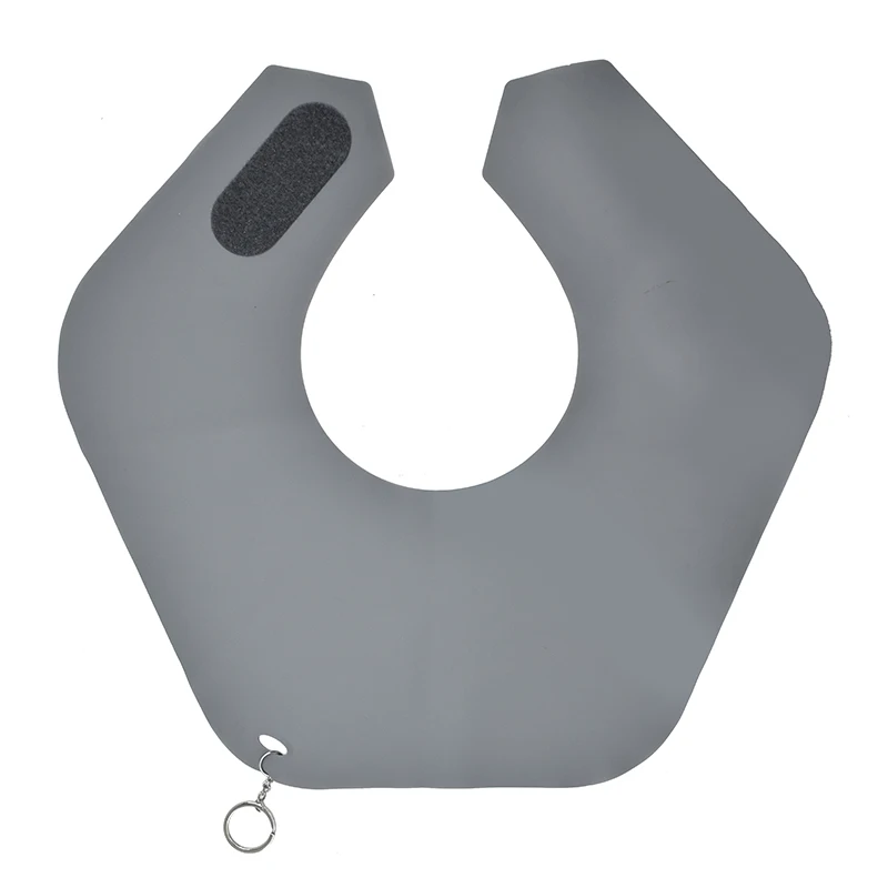 Waterproof Silicon Cape Haircut Neck Wrap Collar Shield Silicone Barber Cape Hair Dye Coloring Neck Protect Cape