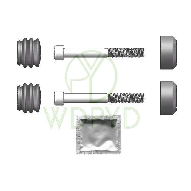 2E0698647D 2E0698295 BRAKE CALIPER GUIDE PIN KIT SLEEVE KIT FOR VW CRAFTER FOR IVECO DAILY FOR MERCEDES BENZ 410052 113-1386