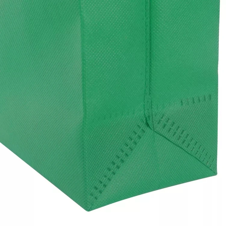 Custom luxury eco-friendly recycle non woven shopping bag with long handles