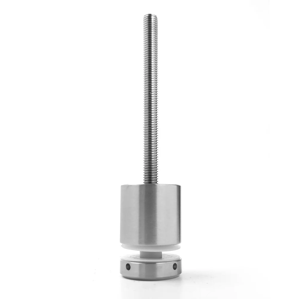 Stainless steel balcony railing handrail glass clamp standoff