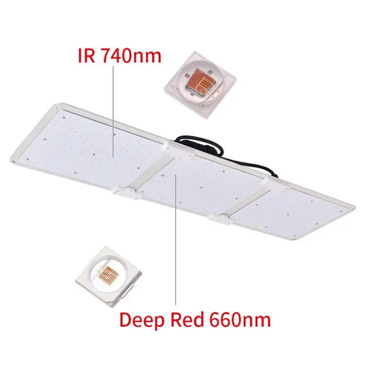 Europe free shipping 0 customs duties 320w  LED grow light LM301H full spectrum mix 660nm UV IR MeanWell driver