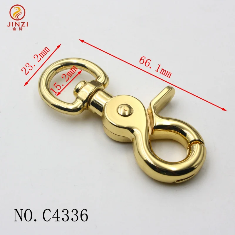 Zinc Alloy Metal Snap Hook  Heavy Duty Dog Hooks For Bags or Dog Leashes