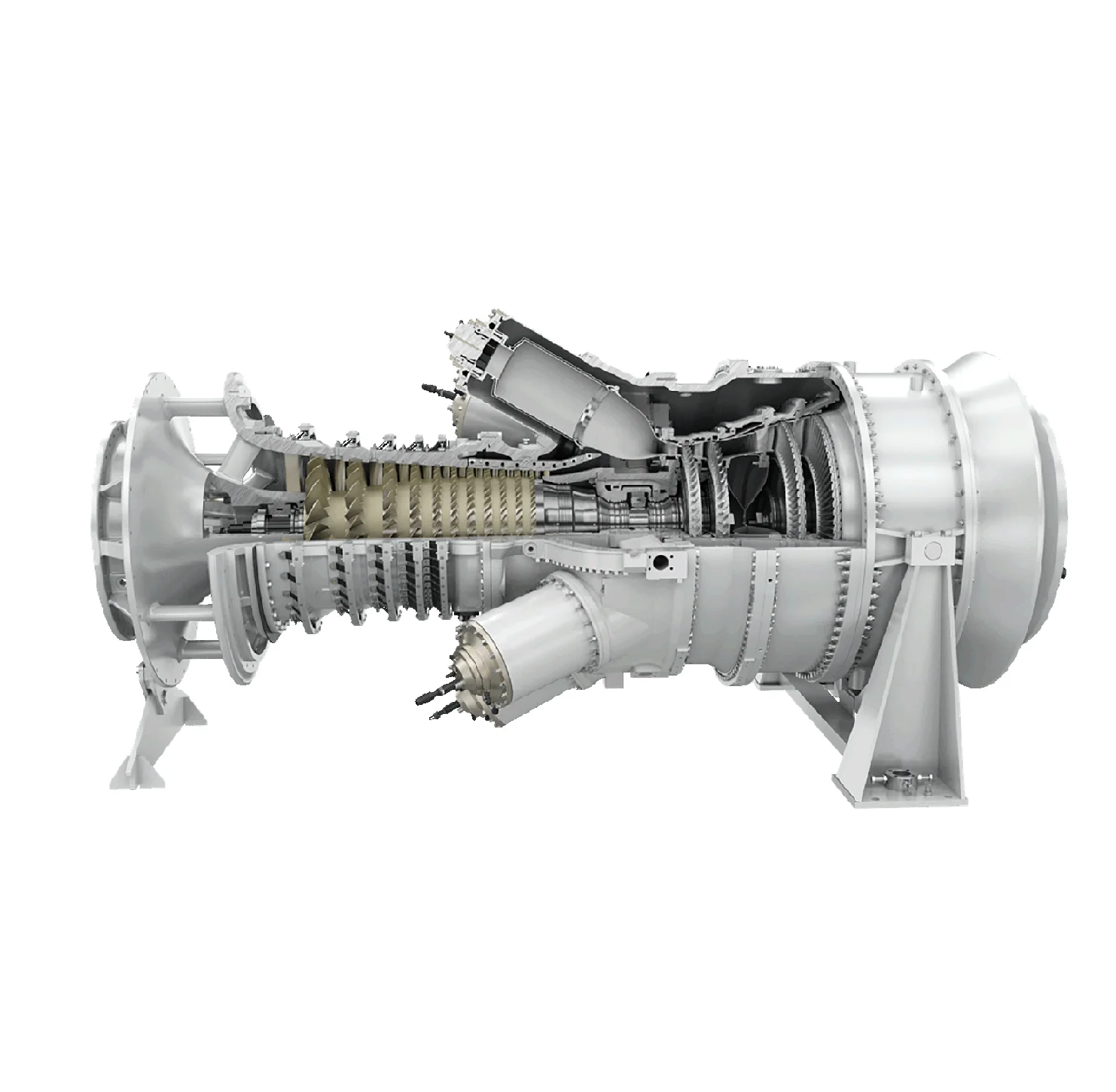 Used Siemens Turbine Model  SGT-400 Hot Product Power Plants Gas Turbine  for Electricity Generation