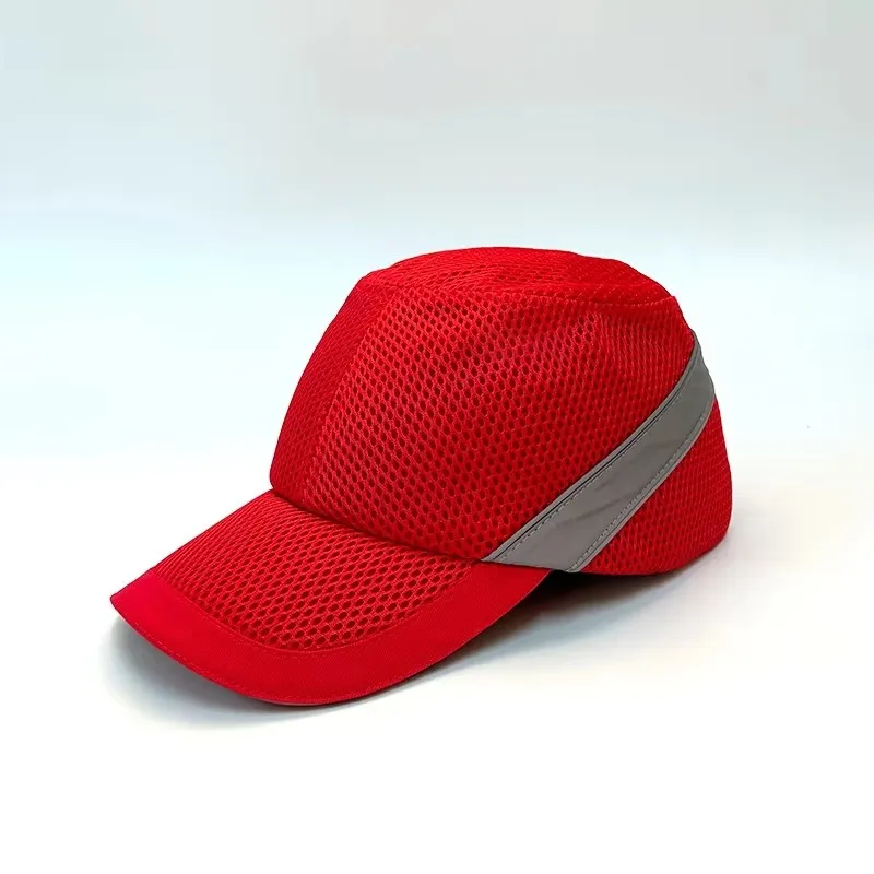 CE EN812 Baseball Hat Custom Safety Helmet Fitted Hats Bump Cap  Multi-Colored Industry Hard Hats Industrial Protective