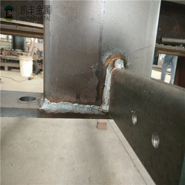 High quality HDG welding parts stamping parts and pre-assembly available factories for steel structure