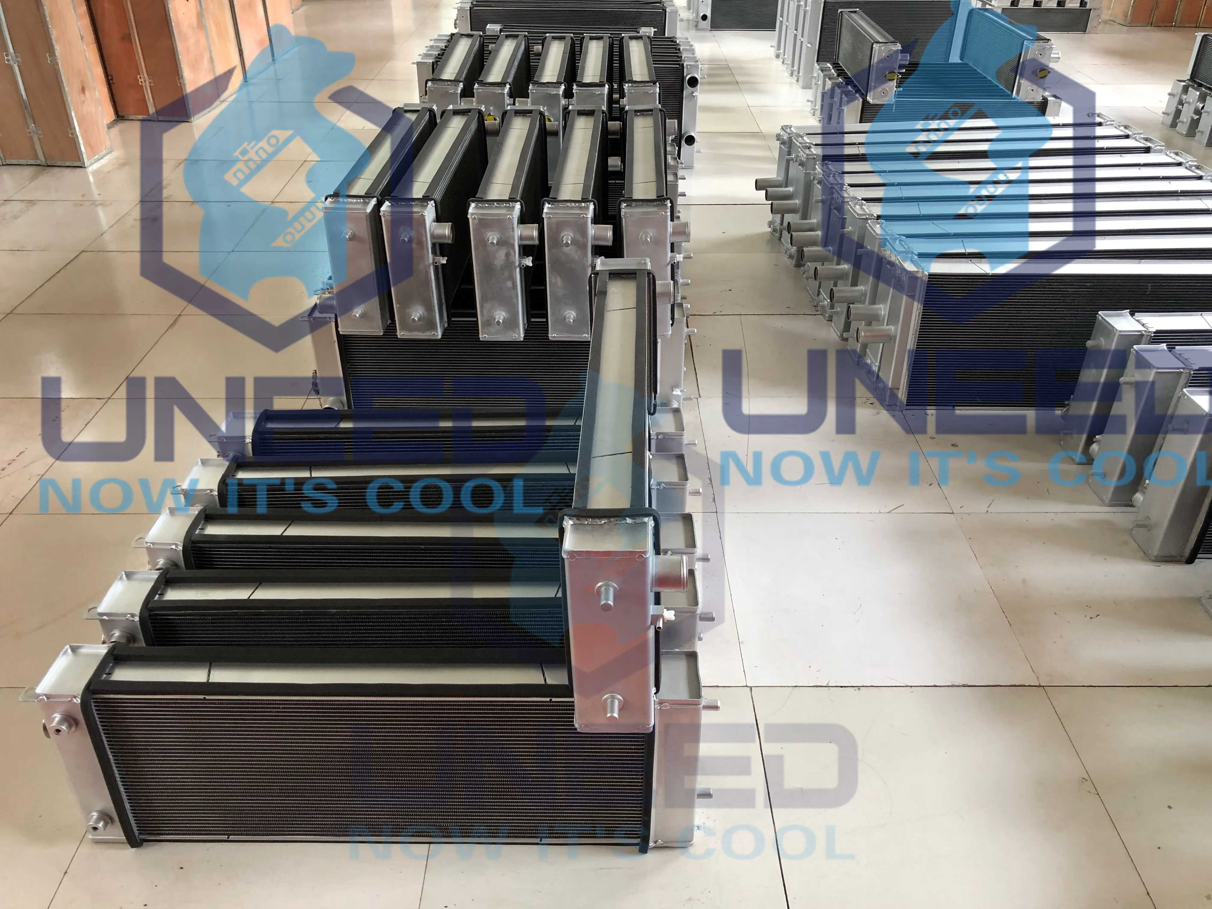 Excavator Hydraulic Oil Cooler For HITACHI EX60-1
