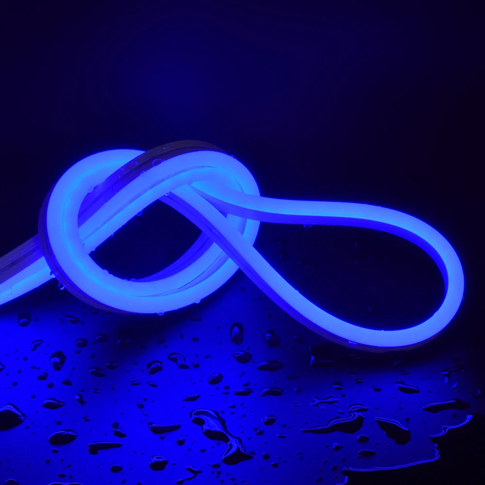 Smd2835 12v 24v Slim Silicone Ultra Thin IP67 Waterproof Flexible Strip 6mm 8mm Led Flex Neon Lights