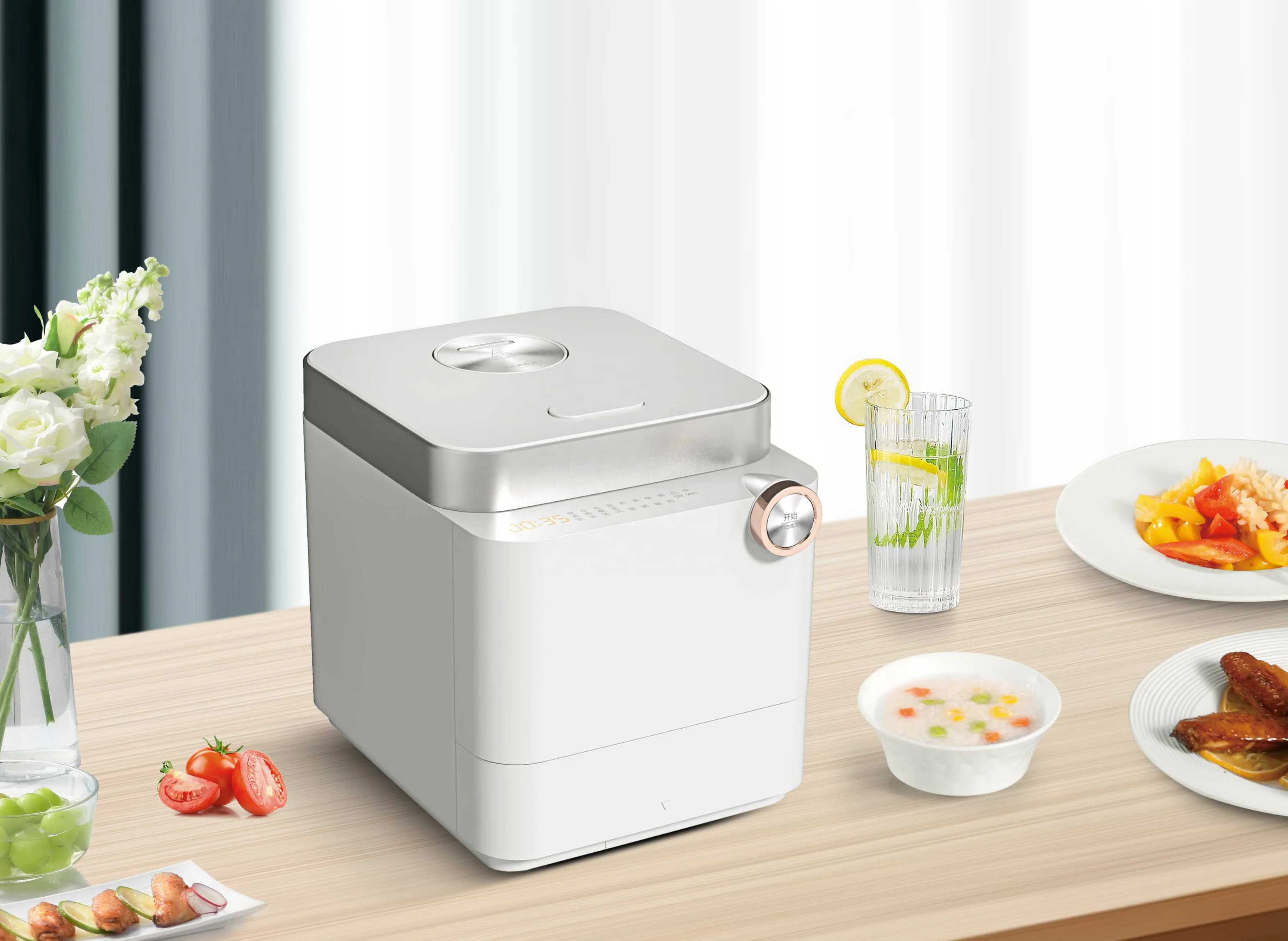 Factory Supply Healthy Easy Smart Low Sugar Rice Cooker All-in-1 Electric Stainless Steel Plastic CB 1000W Household Paddle 230