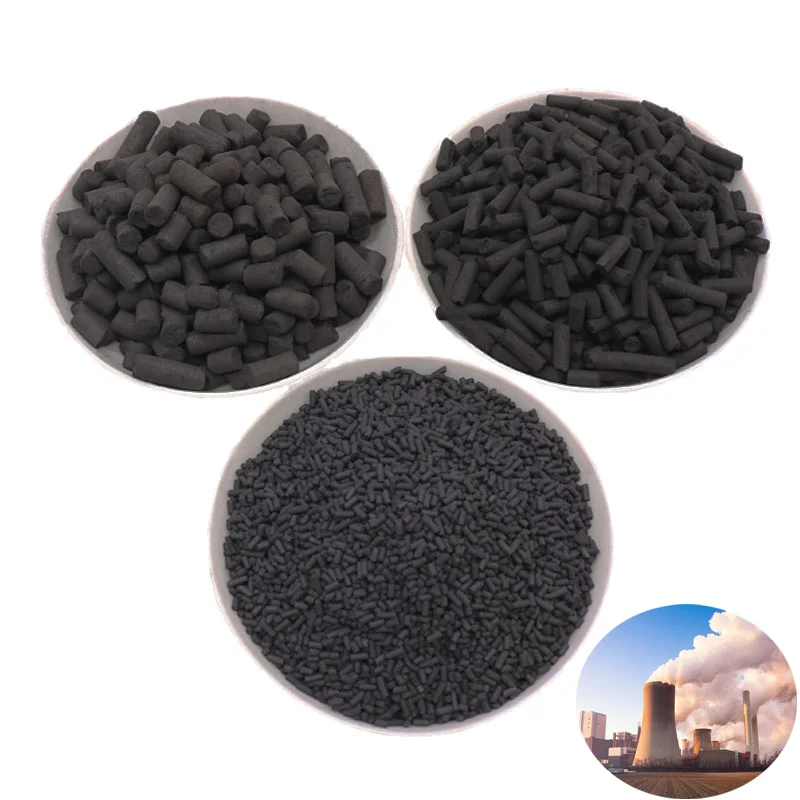 Manufacturer Coal Based 4.0mm Columnar Activated Carbon for Cigarette Filtration and Air Purification