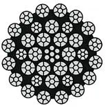 Compacted 35w X K7 Used For Tower Cranes,Elevators,Crane Trucks And Non-guided Loads Anti-rotating Wire Rope