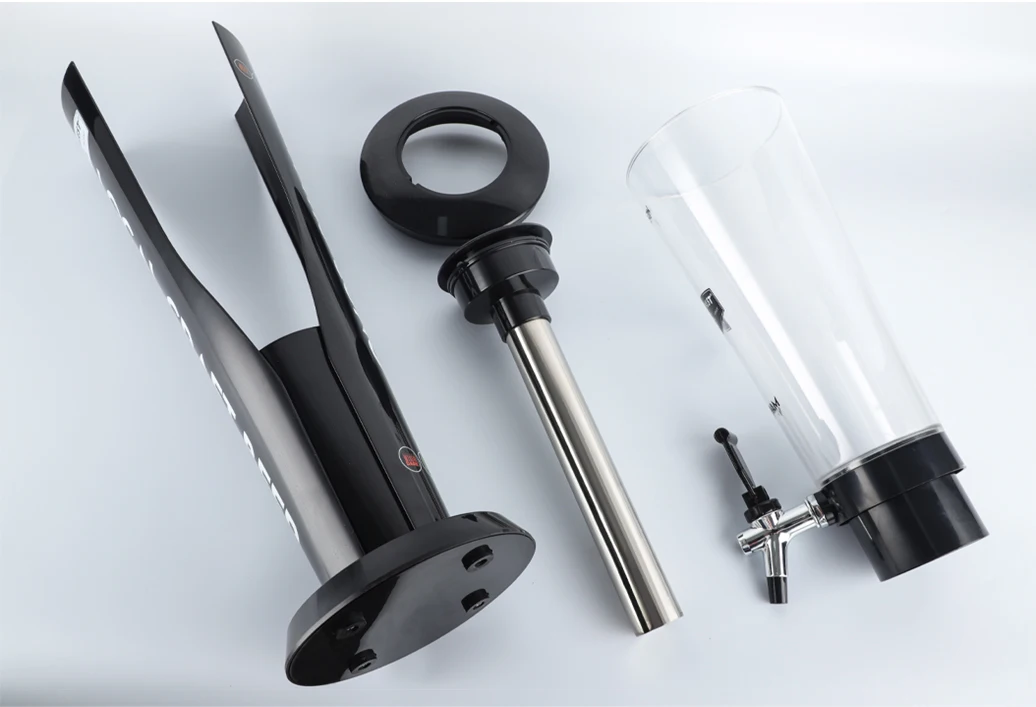 3l Draft Beer Tower Drink Dispenser With Ice Tube Hot Sales Beer Tower