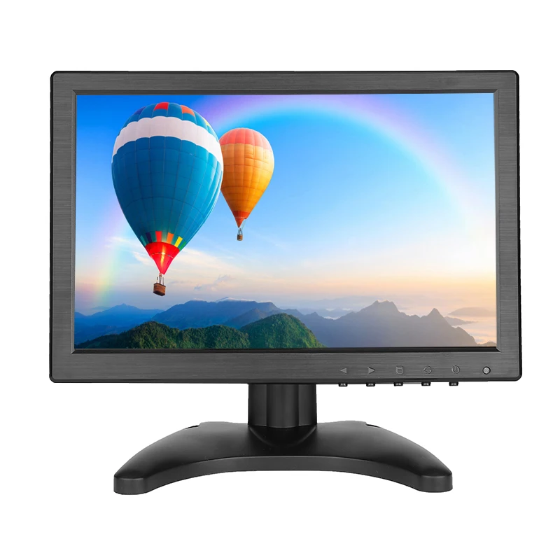 Zhixianda 10.1 inch 1280*800 industrial high-definition LCD monitor office computer monitor