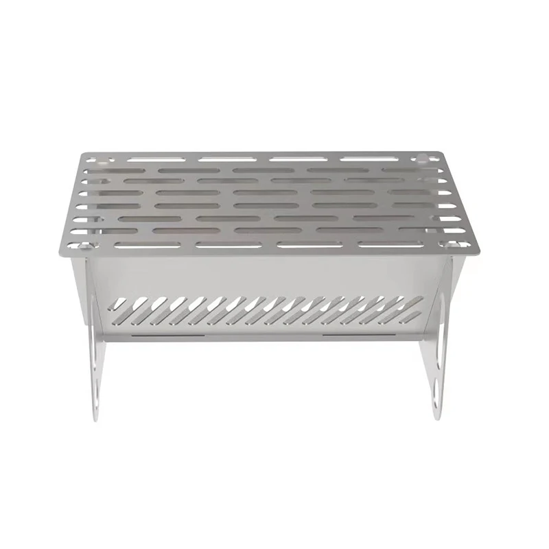 Find Wholesaler SUS201 Charcoal Outdoor Grill Kitchen Folding Barbecue Bbq Mini Grill