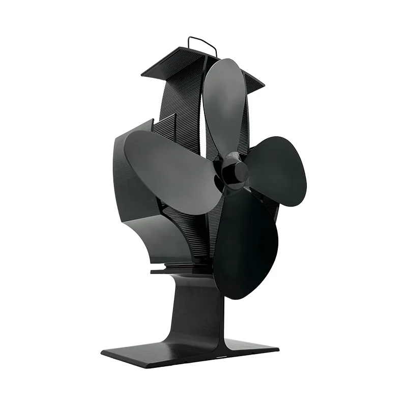 EJ Eco-friendly Fireplace Top Fan Burning Heat Powered Wood Stove